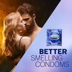 Durex Intense Condoms For Her - 10 Count | Dotted And Ribbed Condom With Desirex Gel