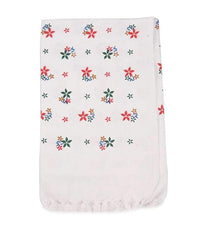 Khillayox Pure Cotton Large Size Bath Towel 1300 Gsm | Super Soft And Super Absorbent Floral Printed Bath Towels For Men & Women - Pack Of 3 (White)