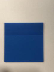 Sticky Notes Pastel Sticky Note Clear Self-Sticky Annotation, Waterproof | Pack of 1, Blue