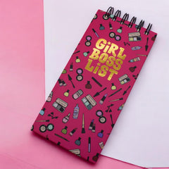 To Do List Notepad, Daily Planner Diary, Pages 129, Birthday Return Gift (Girl Boss List) 1Pc