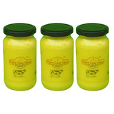 100% Natural Pure Cow Ghee By Cultiway Organics | Delicious & Nutrients Protein Fiber Healthy Desi Ghee Good For Dishes | 525ml (175ml * 3) 17.7 Ounce | Jar Pack