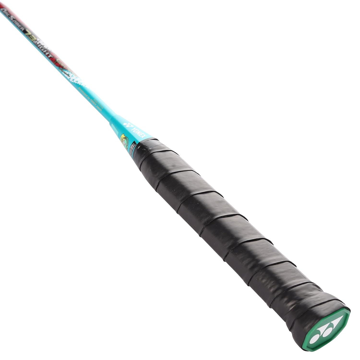 Yonex ARCSABER 73 LIGHT Badminton Racquet, G4 5U, Colour - Turquoise, Grip Size - 4 3/4 Inches Yonex ARCSABER 73 LIGHT Badminton Racquet, G4 5U, Colour - Turquoise, Grip Size - 4 3/4 Inches
