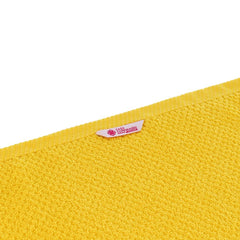 Casa Copenhagen Egyptian Cotton Waffle Large Size Bath Towel 500 Gsm (Butter Yellow)