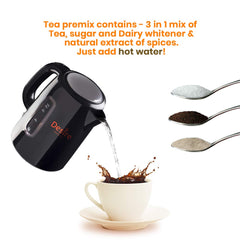 Desire Instant Premix Chai Masala - 1 Kg, 35.2 Ounce | Tea Powder For Both Manual & Vending Machines - Infused With Cardamom, Ginger, Clove, Cinnamon, Nutmeg & Black Pepper | High Caffeine