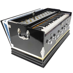 Best Harmonium - 7 Stopper, Double Bellow, 39 Keys, Two Reed (Bass-Male), 440v Tunned | Handmade Musical Instrument - 2 Side Carry Handle