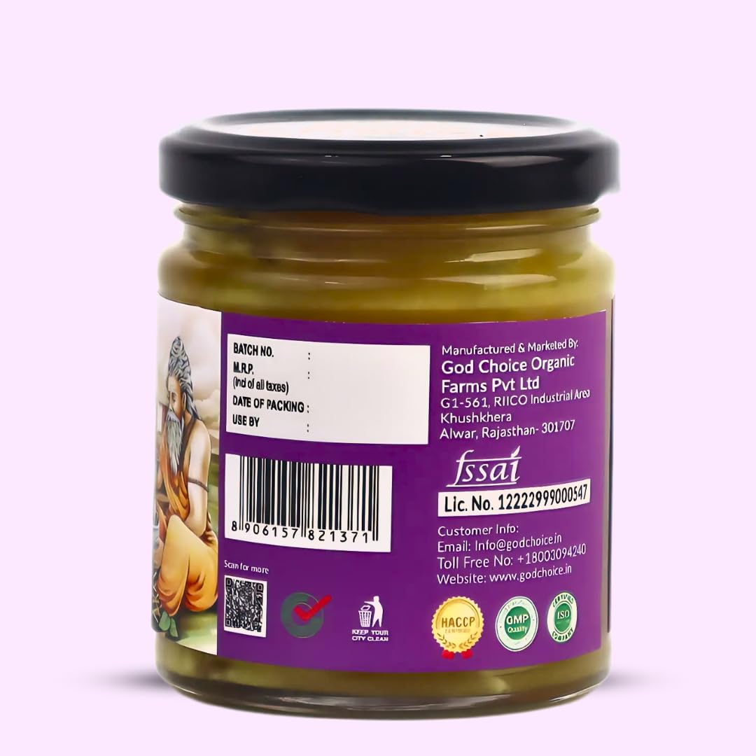 Premium Shatavari A2 Desi Cow Ghee By God Choice Organic Farms | High In Protein Fiber Healthy Desi Ghee For Overall Health | (150ml) 5.0 Ounce | Jar Pack Premium Shatavari A2 Desi Cow Ghee By God Choice Organic Farms | High In Protein Fiber Healthy Desi Ghee For Overall Health | (150ml) 5.0 Ounce | Jar Pack