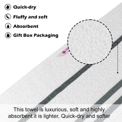 Casa Copenhagen Egyptian Cotton Ecstatic Hand Towel 740 Gsm (Bright White)- 6 Pcs