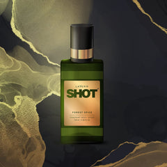 Layer'r Shot Forest Spice Fragrant Body Spray 130ml 4.39 Fl.oz. | Long Lasting Fresh Fragrance For Men
