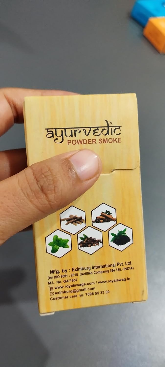Royal Swag Nicotine And Tobacco Free Ayurvedic Cigarette Combo - 30 Stick With Shot (Frutta, Clove & Mint- Each 10 Stick, Shot - 1) Royal Swag Nicotine And Tobacco Free Ayurvedic Cigarette Combo - 30 Stick With Shot (Frutta, Clove & Mint- Each 10 Stick, Shot - 1)