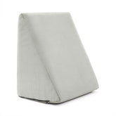 Wedge Cushion, Bed Pillow, Orthopedic Memory Foam Leg Pillow, Light Grey Color | Neck & Back Support Pillow, For Sitting & Sleeping | Wedge Pillow, Multi-Purpose Use, Easy To Clean