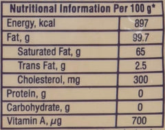 Pure Natural Cow Desi Ghee By Nandini | Fresh & Delicious Flavour Healthy Nutrients Desi Ghee Good For Heart Health | (500ml) 16.9 Ounce | Pouch Pack