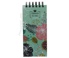 To Do List Notepad Diary, Pages - 129, Daily Planner Diary, For Boys & Girls (Floral) Pack Of 1