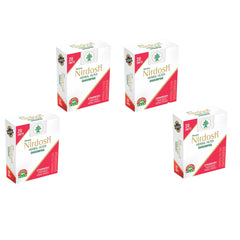 Strawberry Flavored Herbal Filter Dhoompan Sticks - Pack Of 4X 20 Pcs Herbal Cigarette | Bidi Sticks Rolled In Tendu Leaves, Non-Addictive Sticks - Tobacco Free & Nicotine Free