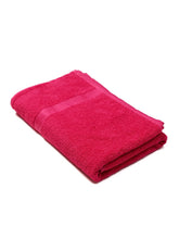 Urban Magic Soft Fabric Polyester Bath Towel 450 Gsm (Pink)