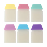 Transparent Sticky Notes Cum Page Marker, Page Flags Sticky Notes - 60 Sheets X 6 Colors