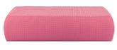 Casa Copenhagen Egyptian Cotton Waffle 1 Pcs Large Bath Towel 500 Gsm (Pink)