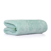 Glivary Microfiber 300 Tc Bath Towels | Extra Soft Plush & Quick Dry High Absorbency Large Size Towels For Bathing (Pista Green)