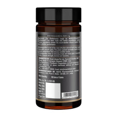 Muscleblaze Koshaveda Ashwagandha 500mg Ayurveda For Performance, Ayush Approved, High Strength Potent Formula, Boost Muscle Mass & Strength, Enhance Immunity | 60 Tablets 100gm 0.2lbs Each Pack Of 2