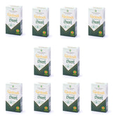 Basil Flavored Herbal Filter Dhoompan Sticks - Pack Of 10X 10 Pcs Herbal Cigarette | Bidi Sticks Rolled In Tendu Leaves, Non-Addictive Sticks - Tobacco Free & Nicotine Free