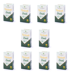 Basil Flavored Herbal Filter Dhoompan Sticks - Pack Of 10X 10 Pcs Herbal Cigarette | Bidi Sticks Rolled In Tendu Leaves, Non-Addictive Sticks - Tobacco Free & Nicotine Free