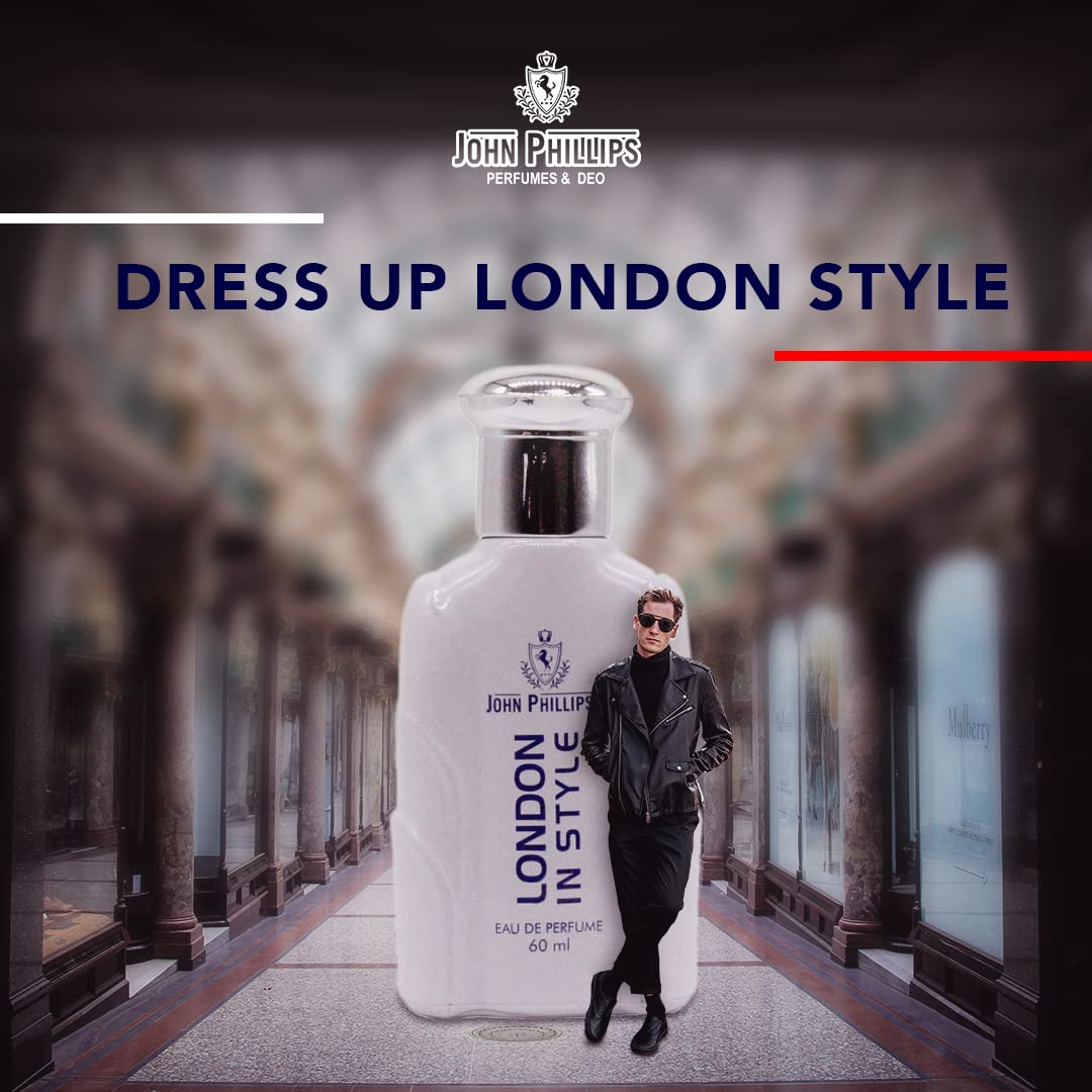 John Phillips London In Style 60ml 2 Fl.oz. & Marconi Senorita 100ml 3.4 Fl.oz. | Combo Of 2 For Men & Women John Phillips London In Style 60ml 2 Fl.oz. & Marconi Senorita 100ml 3.4 Fl.oz. | Combo Of 2 For Men & Women