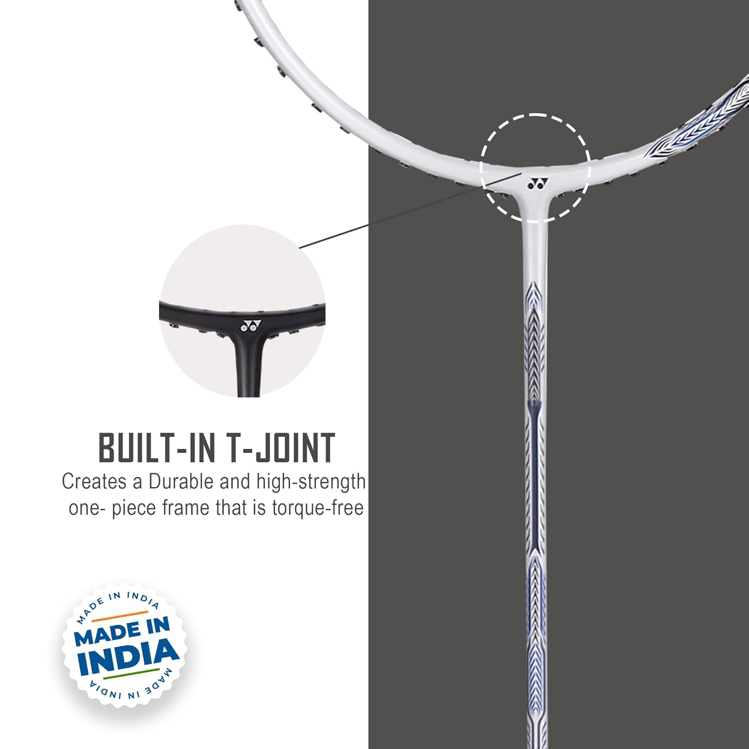 Yonex Badminton Racquet ASTROX ATTACK 9, G4 4U 80gms - 32lbs, Grip Size - 4 1/2 Inches, Material - Graphite, Colour - Pearl White Yonex Badminton Racquet ASTROX ATTACK 9, G4 4U 80gms - 32lbs, Grip Size - 4 1/2 Inches, Material - Graphite, Colour - Pearl White