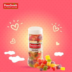 Paansmith Jujubes Candies 220gm, | Jelly For Cake & Sweet Dishes | Jar Pack