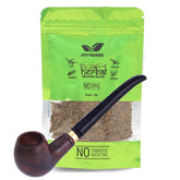 Ayurvedic & Organic Herbs Mix For Smoking, Herbal Mixture Smoking Blend No Tobacco No Nicotine 30g - Smoking Wooden Pipe Smoking Accessories Kit