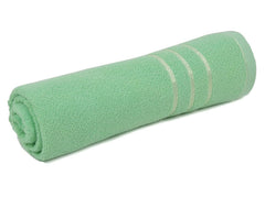 Blissful Creations 100% Cotton Bath Towels 450 Gsm | Soft & Absorbent Bath Towel For Men & Women - Urban Comfort (Green)