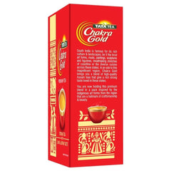 Tata Tea Chakra Gold Premium Tea - 250gm, 8.8 Ounce | Strong Tea With Long Lasting Taste - High Quality Assam Tea | Medium Caffeine Chai Patti