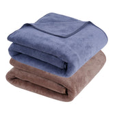 Fezora Microfiber Bath Towel 400 Gsm | For Men & Women Soft & Absorbent Weft Knitting Towels | Quick Dry Large Size Towel (Dark Grey & Brown) - 2 Piece