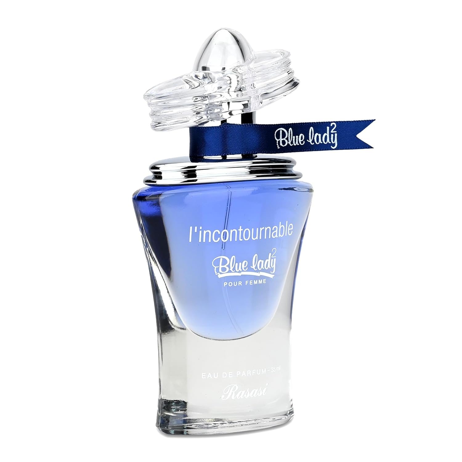 Rasasi Blue-Lady2 L'incontournable Eau De Parfum 35ml 1.17 Fl.oz. Women Luxury Fragrance | Long Lasting | Party Wear Rasasi Blue-Lady2 L'incontournable Eau De Parfum 35ml 1.17 Fl.oz. Women Luxury Fragrance | Long Lasting | Party Wear