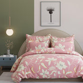 King Size Double Bedsheet With Two Pillow Covers - 108 X 108 Inches, Pink | Smooth To Touch, Breathable & Long Lasting - Ideal For Everyday Comfort
