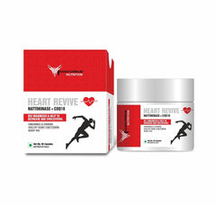 Transformium Nutrition Heart Revive Nattokinase 2000 Fu + Coq10 Supplement For Healthy Heart Functioning, Endurance, Stamina, Boosts Vo2 Men & Women | 90 Capsules, 150gm 0.3lbs