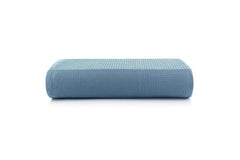 Casa Copenhagen Egyptian Cotton Exotic Hand Towel 400 Gsm (Wf Dusty Blue)- 2 Pcs