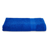 Spaces 100% Cotton Bath Towel 500 Gsm | High Absorbency Easy Care Soft Feel Cotton Bath Towels (Dark Blue)