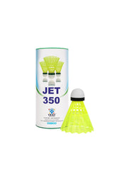 Vicky Jet 350 Nylon Badminton Suttlecock For Advance & Professional Players | Green , Pack Of 3
