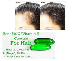 Evizone Vitamin E Capsules For Glowing Face, Skin & Hair Nutrition | 30 Capsules , 50gm 0.1lbs