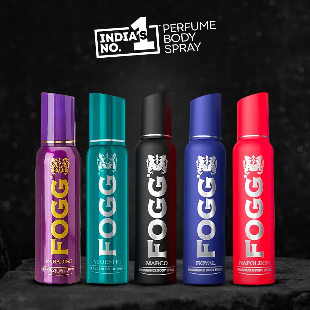 Fogg Napoleon No Gas Deodorant For Men Long-lasting Perfume Body Spray 150 Ml 5 Fl.oz. Fogg Napoleon No Gas Deodorant For Men Long-lasting Perfume Body Spray 150 Ml 5 Fl.oz.
