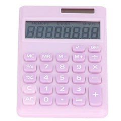 Small Calculator, Calculators For Office For Business Big Button Design For Home (Pale Pinkish ) | Calculator 8 Digit LCD Display, Large Key Design