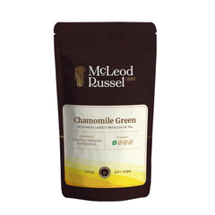 McLeod Russel 1869 Chamomile Green Tea - 100gm, 3.5 Ounce, 40+ Cups | Better Sleep & Relaxation - Long Leaf Green Tea | Low Caffeine, Pure & Natural Chamomile Flower