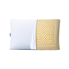 100% Natural Latex, Firm & Thick Pillows For Sleeping - 25.6 X 17.1 X 6.3 Inch | Suitable For Side & Back Sleepers | Floor Pillow, Cooling, Hypoallergenic, Breathable, Comfortable Pillows