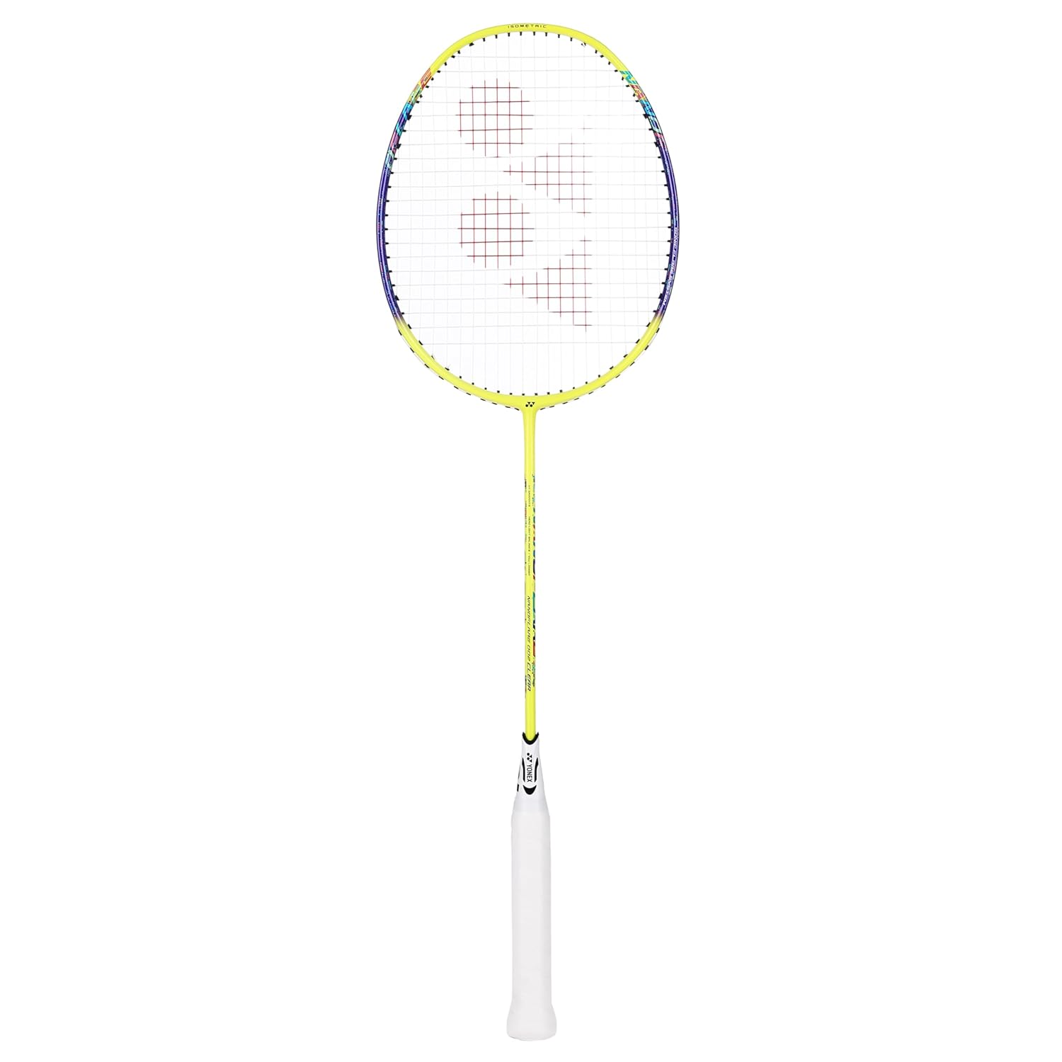 Yonex Graphite Badminton Racquet NANOFLARE 002 CLEAR, Colour - Yellow, Grip Size - 4 1/2 Inches Yonex Graphite Badminton Racquet NANOFLARE 002 CLEAR, Colour - Yellow, Grip Size - 4 1/2 Inches