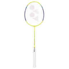 Yonex Graphite Badminton Racquet NANOFLARE 002 CLEAR, Colour - Yellow, Grip Size - 4 1/2 Inches