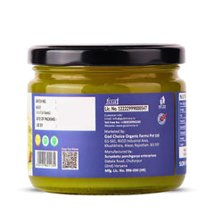 Organic Arjun A2 Desi Cow Ghee By God Choice Organic Farms | High In Protein Fiber Healthy Desi Ghee For Frying | (300ml) 10.1 Ounce | Jar Pack