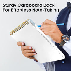 A5 To Do List Notepad - Daily Planner Undated 50 Sheets/100 Pages Tear Off (Green) Pack Of 1