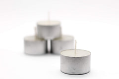WHITE SMOKELESS TEALIGHT CANDLES PACK OF 50 | PERFECT FOR FESTIVAL DECORATION