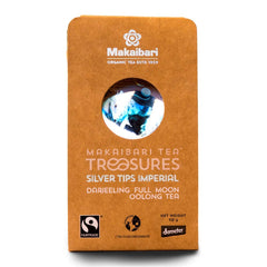 Makaibari Tea Treasures Silver Tips Imperial Oolong Tea - 50gm, 1.7 Ounce | USDA Certified Premium Darjeeling Full Moon Loose Leaf Tea - Low Caffeine Loose Leaves