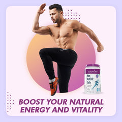 Healthyhey Nutrition Multivitamin For Men, Multi - Vit Daily With 13 Vitamins & 10 Minerals | 60 Vegetable Capsules , 100gm 0.2lbs