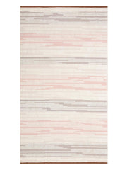 Homefresh Decorative Cotton Bath Towel 500 Gsm | Geometric Pattern Brown & White (Solstice)